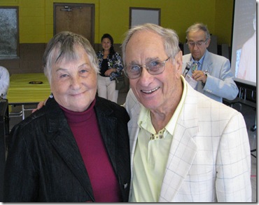 Charlotte Schwartz and Pat Naso