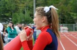 Tri-Valley’s football cheerleaders were out in force.