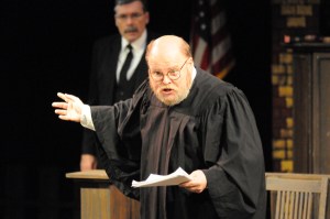 Steve Davis portrayed the judge.