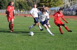 DSC_0155 Tri-Valley’s Mike Coombe and Brandon Avery on offense, as Liberty’s Scott Franke and Tim Burgio rush to the defense.