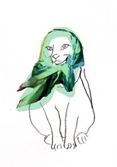 scarf cat 8