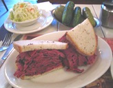 Perfect pastrami on rye
