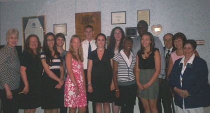 2010 Scholarship winners-committee