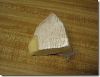 Wedge of brie