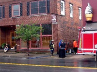 CAS basement is flooded