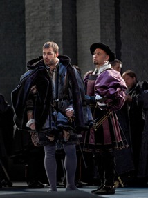 Stephen Costello as Lord Percy and Keith Miller