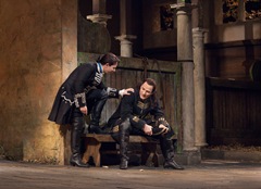 Iestyn Davies as Unulfo and Andreas Scholl as Bertarido in Handel's Rodelinda.