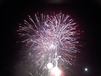 Fireworks at Monticello Raceway