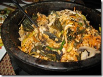 Organic brown rice hot pot at Hangawi_reduced size