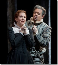 Joyce DiDonato as the title character and Matthew Polenzani as Leicester