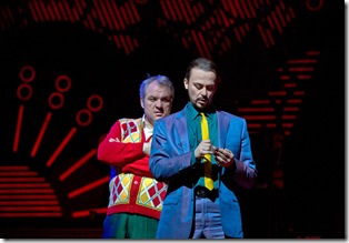 Željko Lucic as the title character and Stefan Kocán as Sparafucile