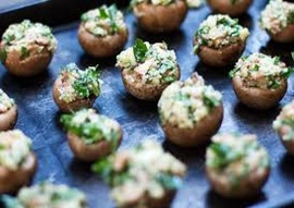 Stuffed mushrooms