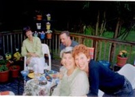 Jane, Matthew, me and Jannie July 4th, 2009