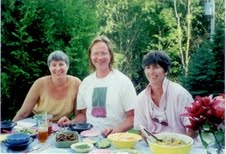 Janet, Zintis, and Jane Summer 1999