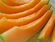 Cantalope slices