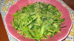 Sauteed julienned zucchini_reduced image