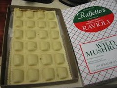 mushroom ravioli