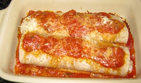 Cheese and mushroom enchiladas_reduced image