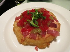 Sushi pizza photo to be used with recipe